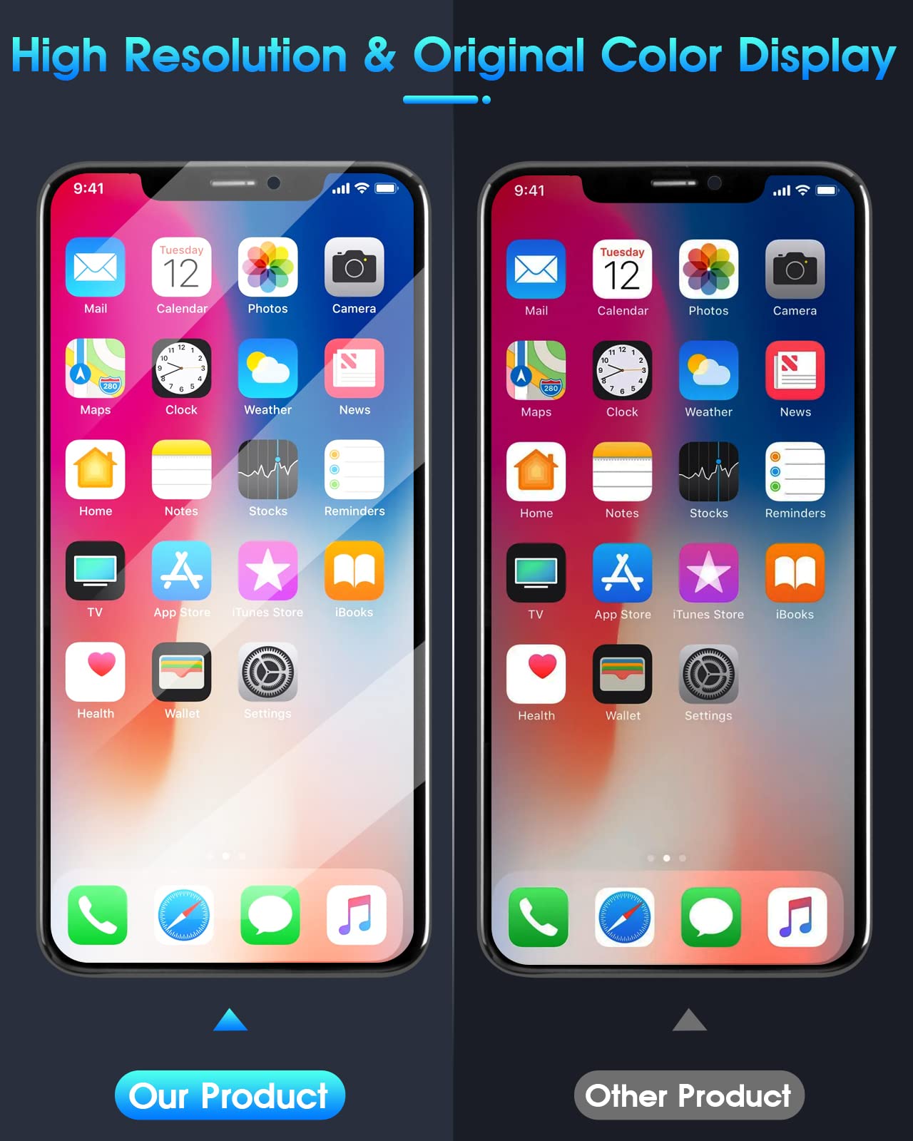 Display Per IPhone XS Max 6.5" - Schermo LCD Con 3D Touch, Kit Riparazione Incluso - Foto 7
