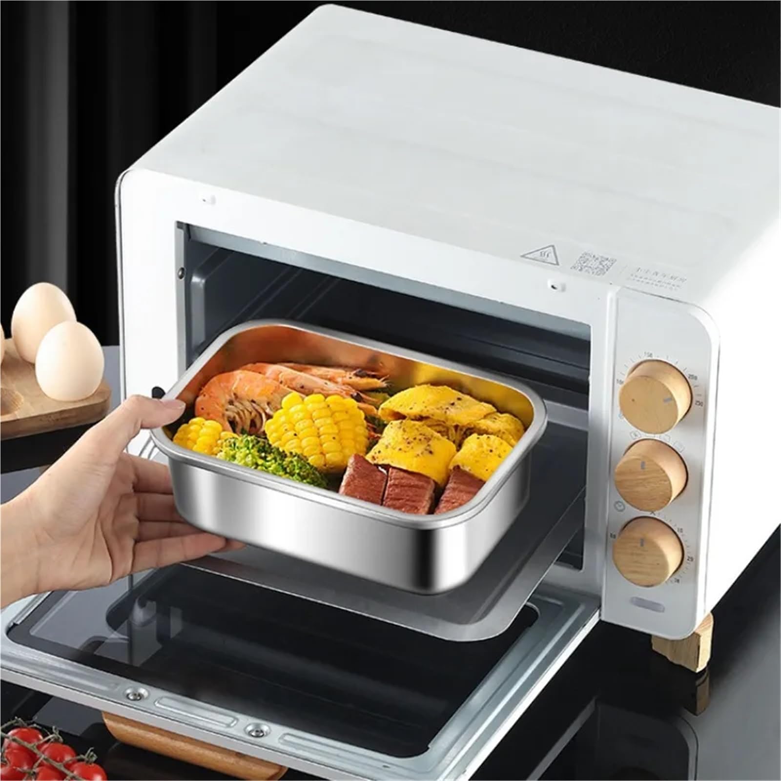 Hermetyczne pudełko na lunch ze stali nierdzewnej 316, szczelne pudełko Bento do przechowywania w lodówce i na piknik na świeżym powietrzu (1700 ml, 2 szt.)