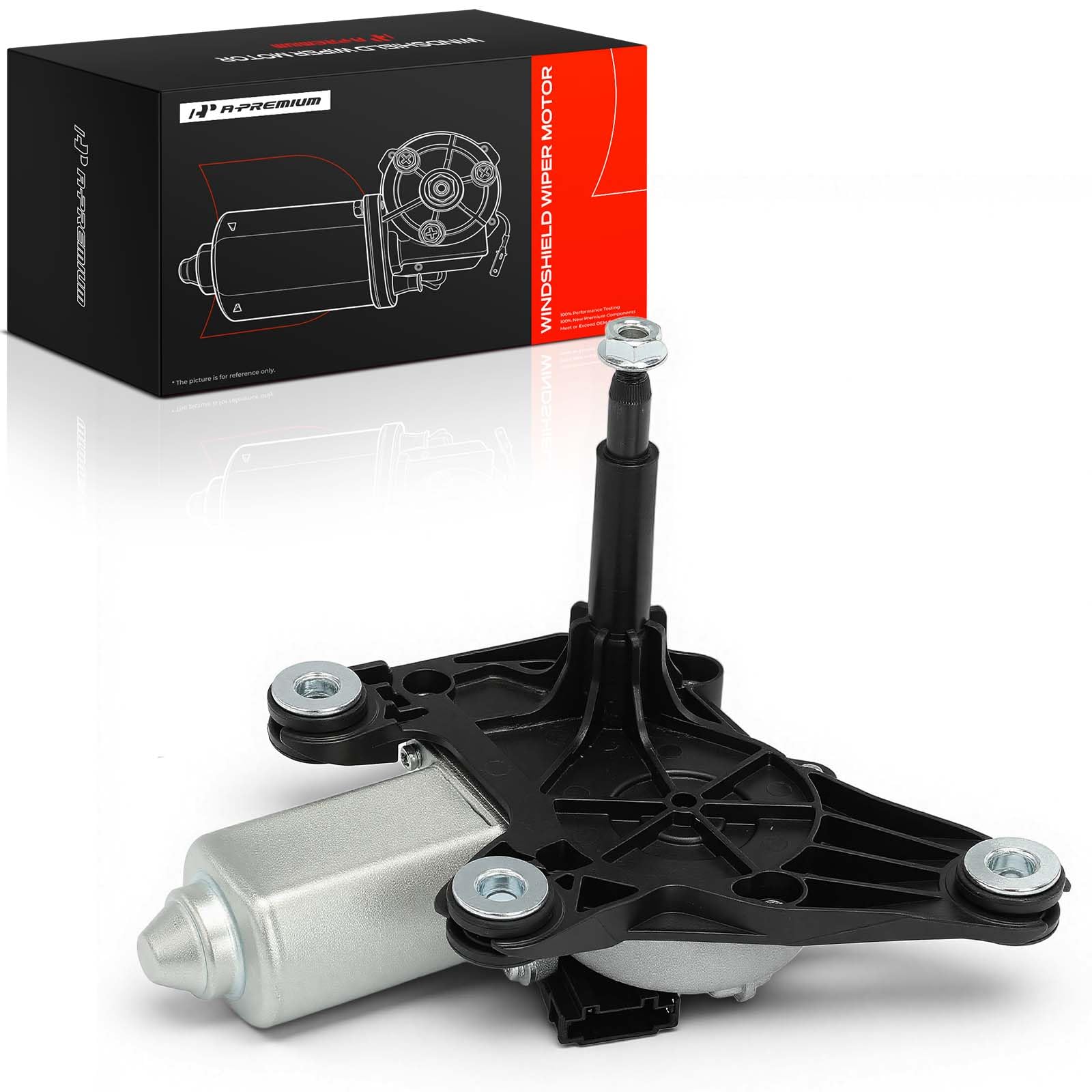 A-Premium Rear Windshield Wiper Motor with 3-Pin