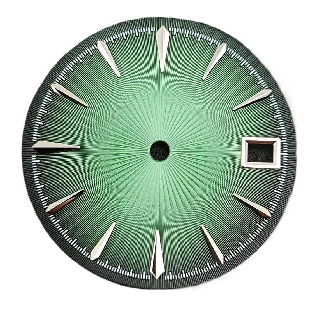 SROUPSUTKK 29mm Watch Dial NH35 Calendar with Accessories for NH36 Movement