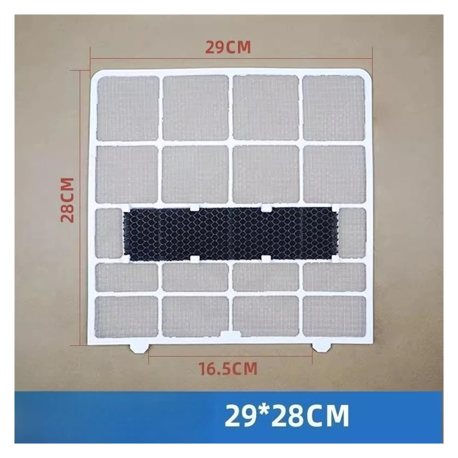 Schermo antipolvere for filtro del condizionatore d'aria da 2 pezzi