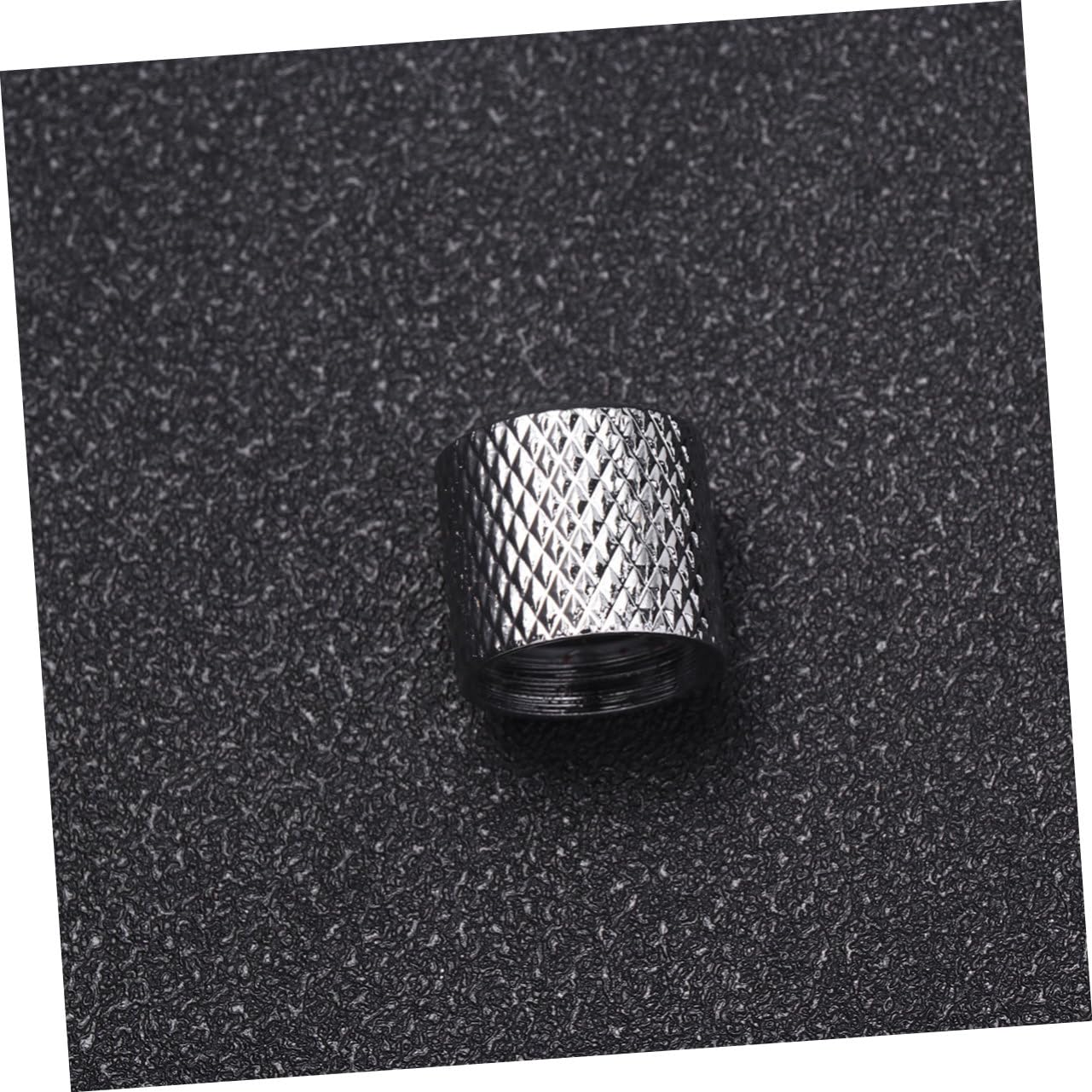 Totority 4pcs Metal Dome Knobs Guitar Bass Volume Tone Control Knobs Replacement for Broken Dirty Old