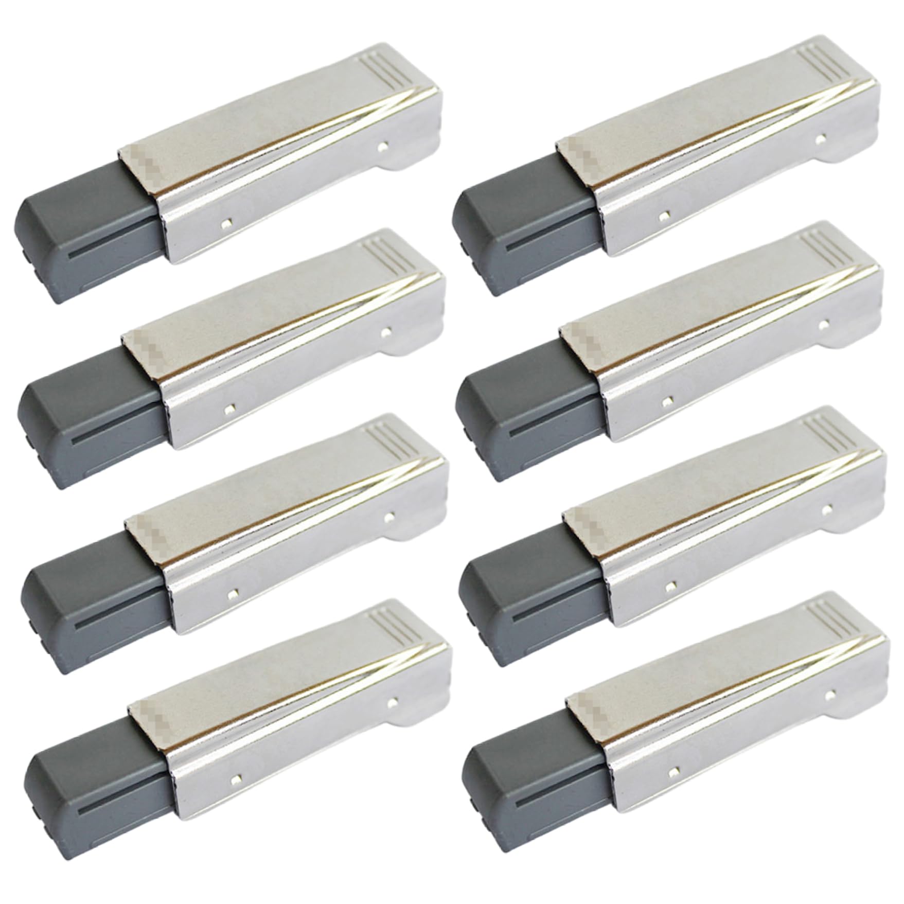 8Pcs Slow Close Cabinet Hinges Smooth Soft Close Hinge Clip Top Retrofitting Attachment for Door and Furniture