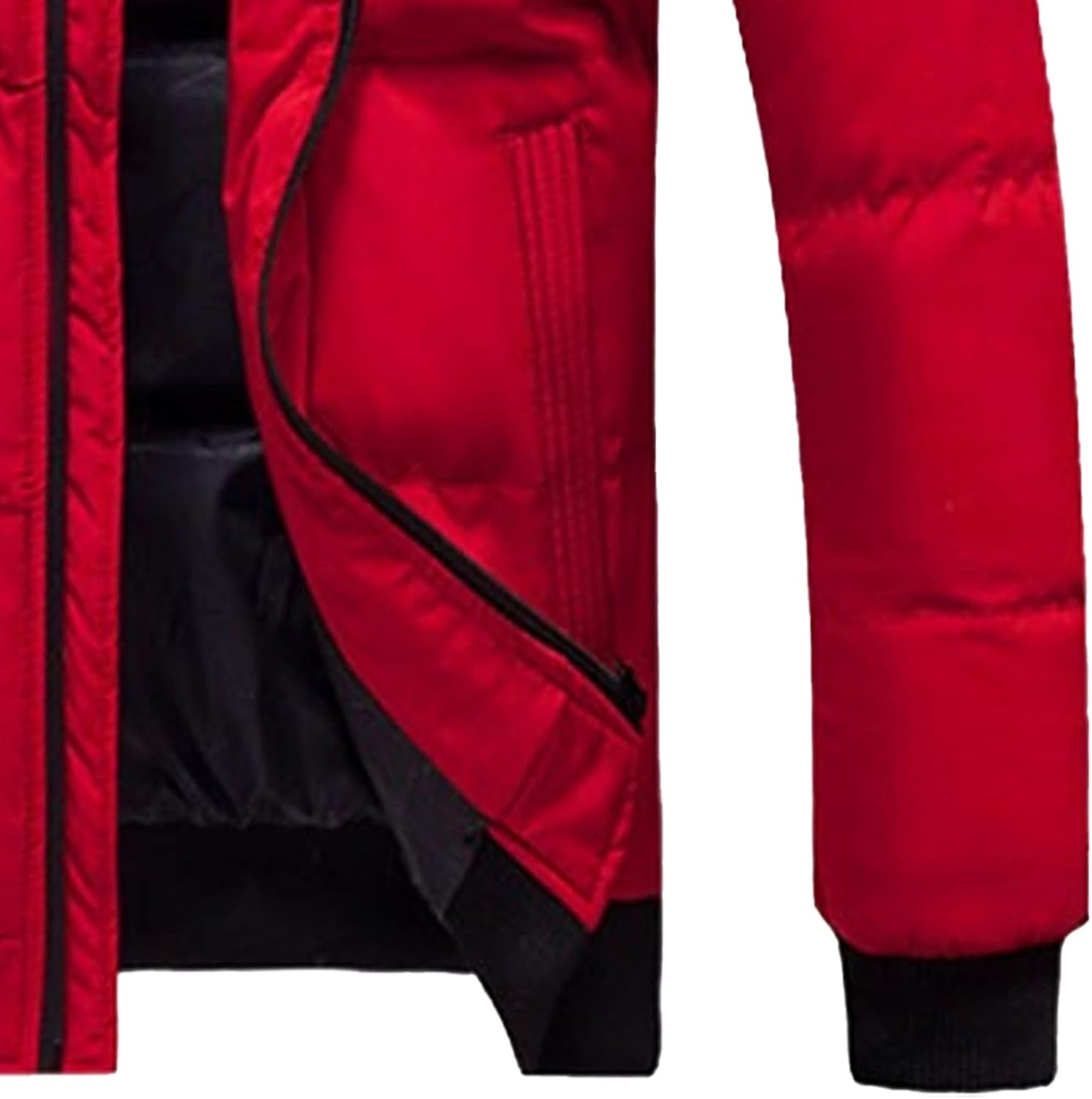 Maiyifu-GJ Men's Puffer Jacket Lightweight Warm Winter Down Coats Windproof Thicken Quilted Jackets Outerwear