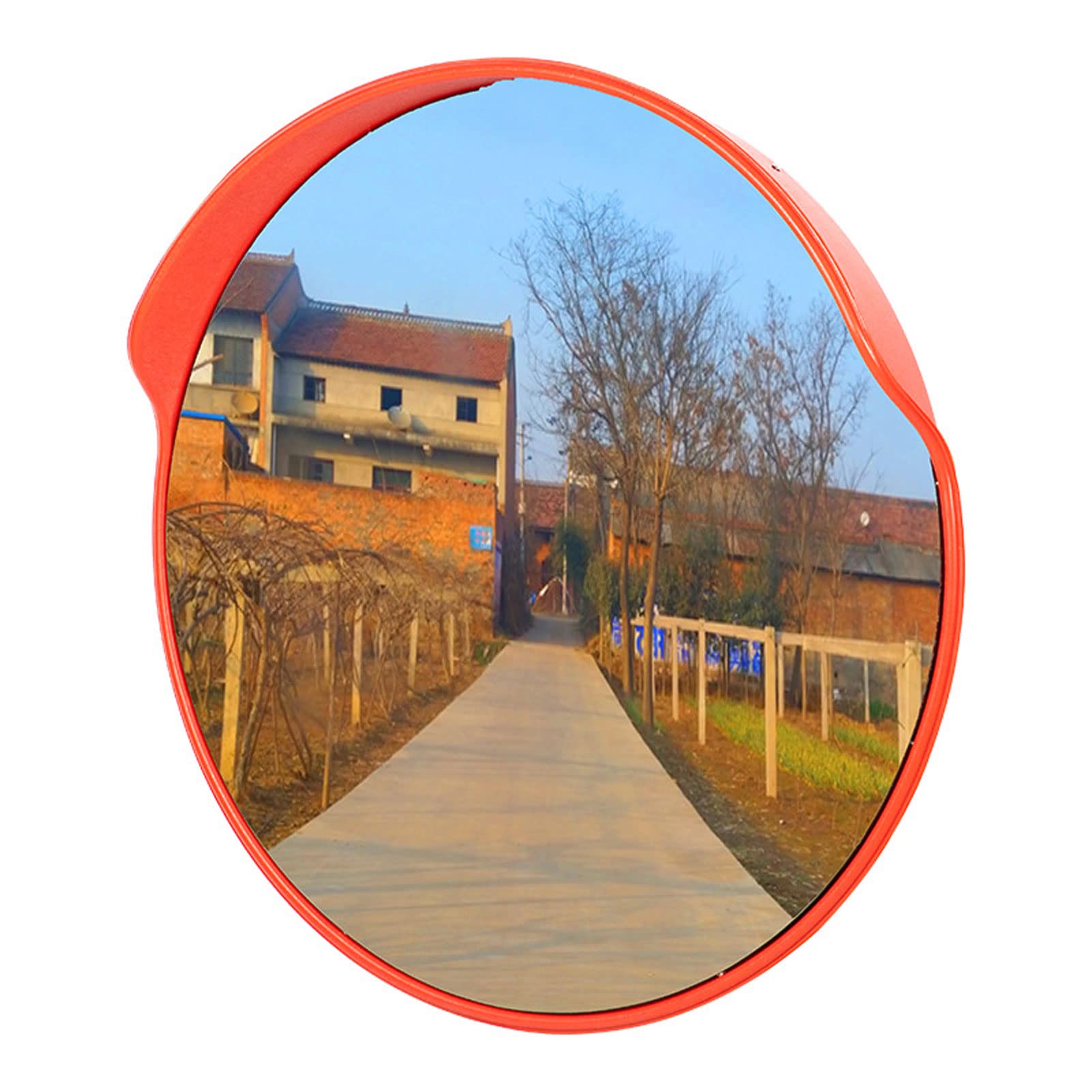 Wypukłe lusterko bezpieczeństwa ruchu Wypukłe lustro dla bezpieczeństwa podjazdu w magazynie i garażu lub w sklepie i biurze, bezpieczeństwo narożne podjazdu Lustro martwego pola samochodu z akcesor
