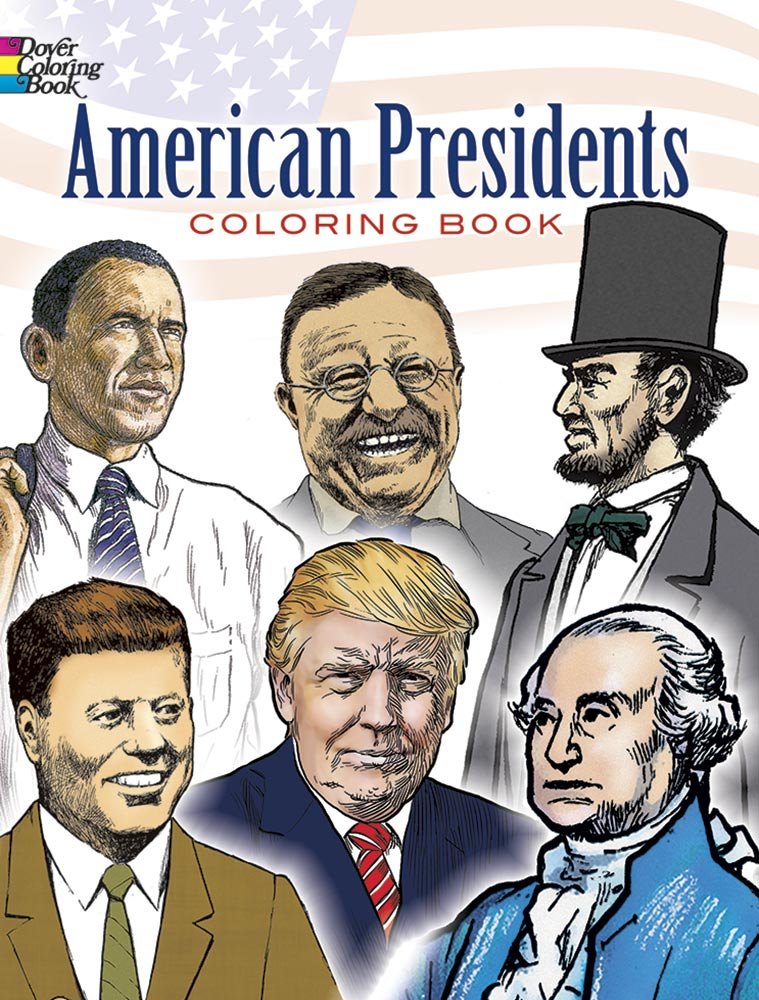 American Presidents Coloring Book