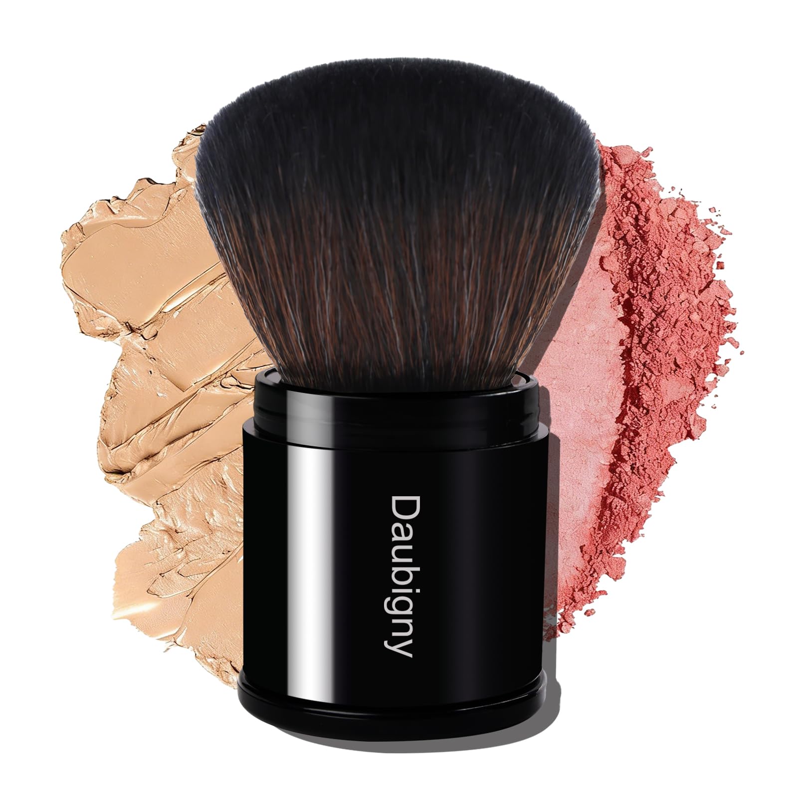 Amazon.com: Retractable Kabuki Makeup Brush,Daubigny Powder
