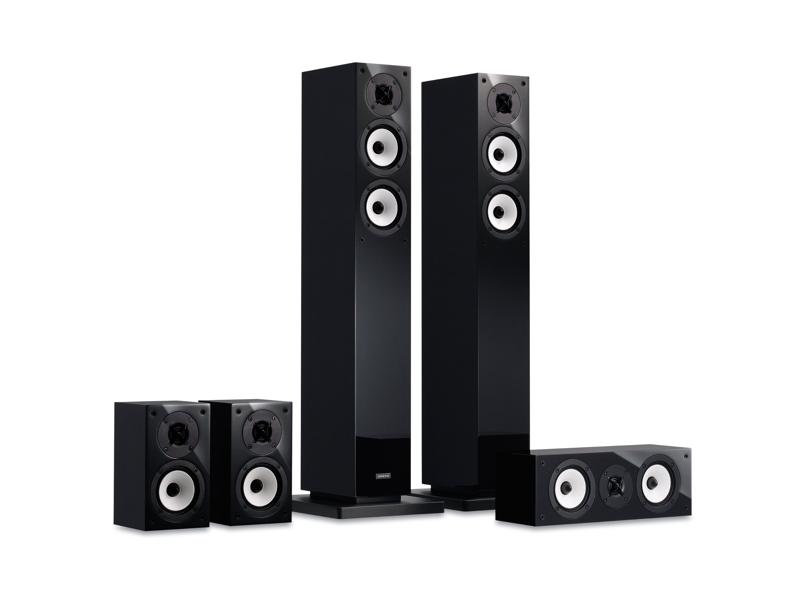 Amazon.co.jp: ONKYO サラウンドスピーカーシステム D-309M(B) : 家電 