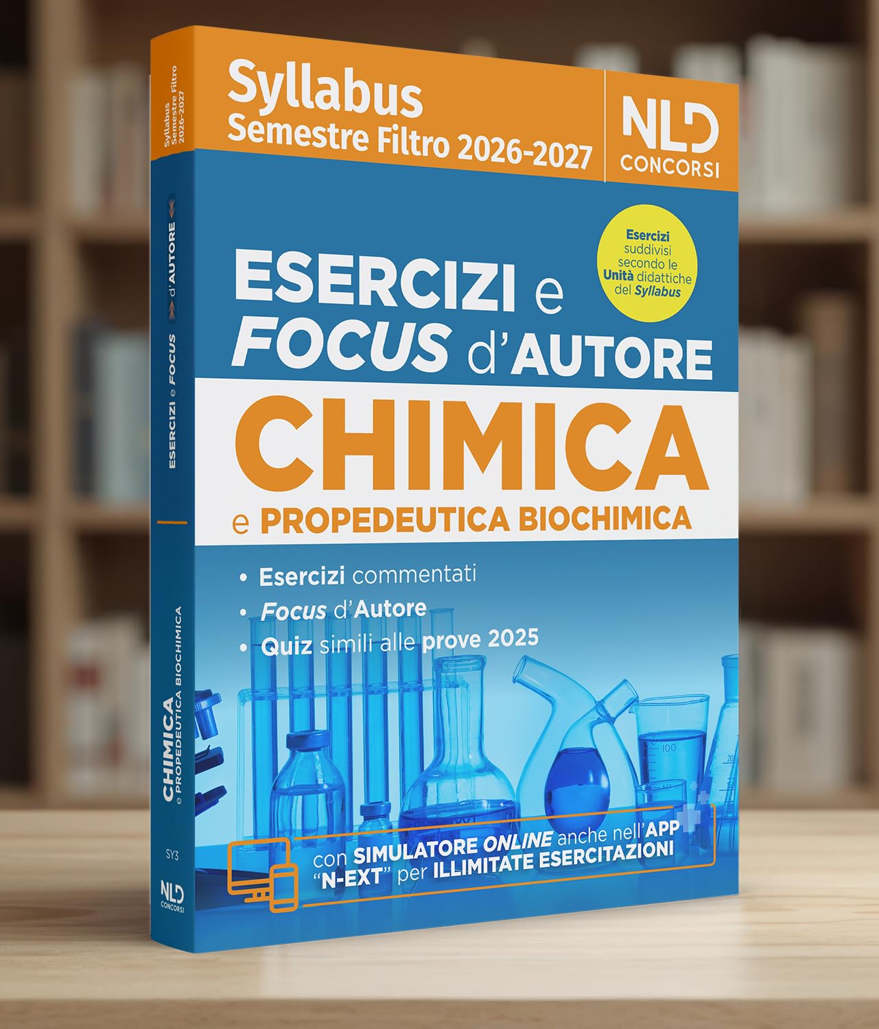 Test medicina semestre filtro Chimica. Manuale con esercizi e focus 2026 in linea con il Syllabus. Nuova ediz. Con software di simulazione