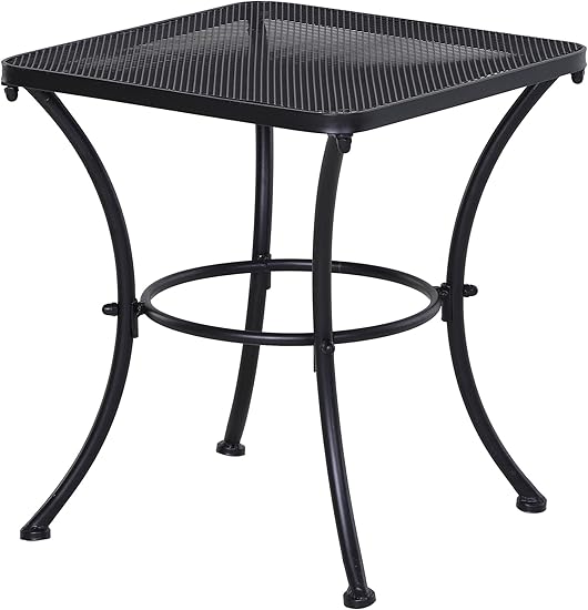Table de jardin style bistrot