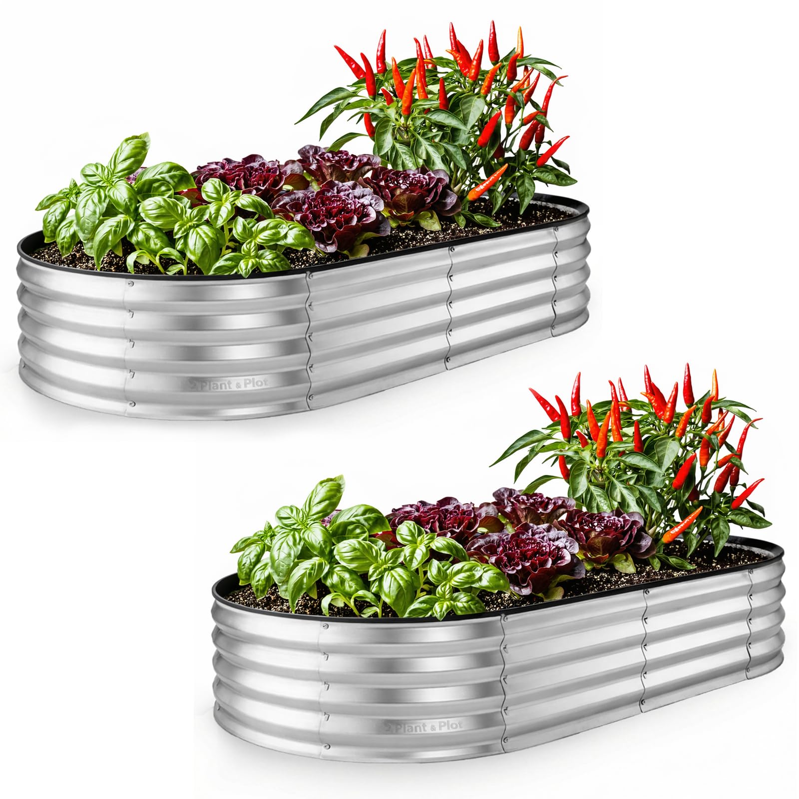 Plant & Plot 2-pack raised beds