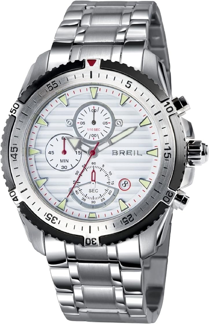 Orologio breil ground edge in acciaio per uomo
