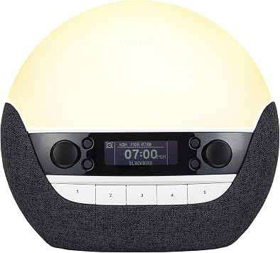 Lumie Bodyclock Luxe 750DAB Wake-Up Light with DAB Radio