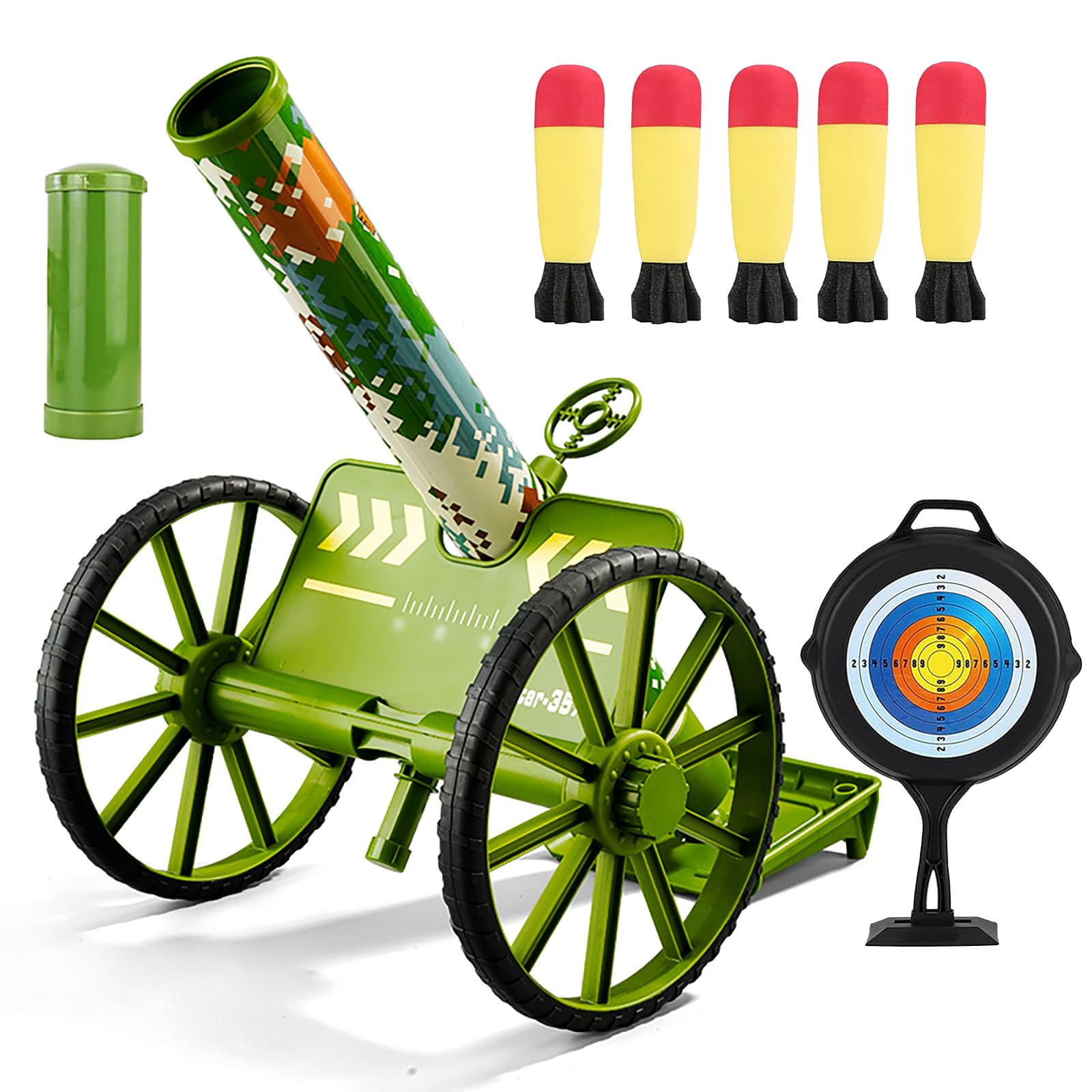 Amazon.com: ZZPXMY Mortar Launcher Playset, Push Tyre Mortar
