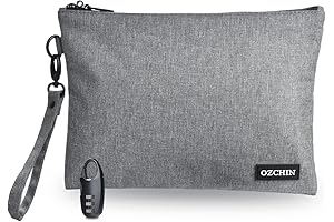 OZCHIN Smell Proof Bags for Secure Odorless Storage