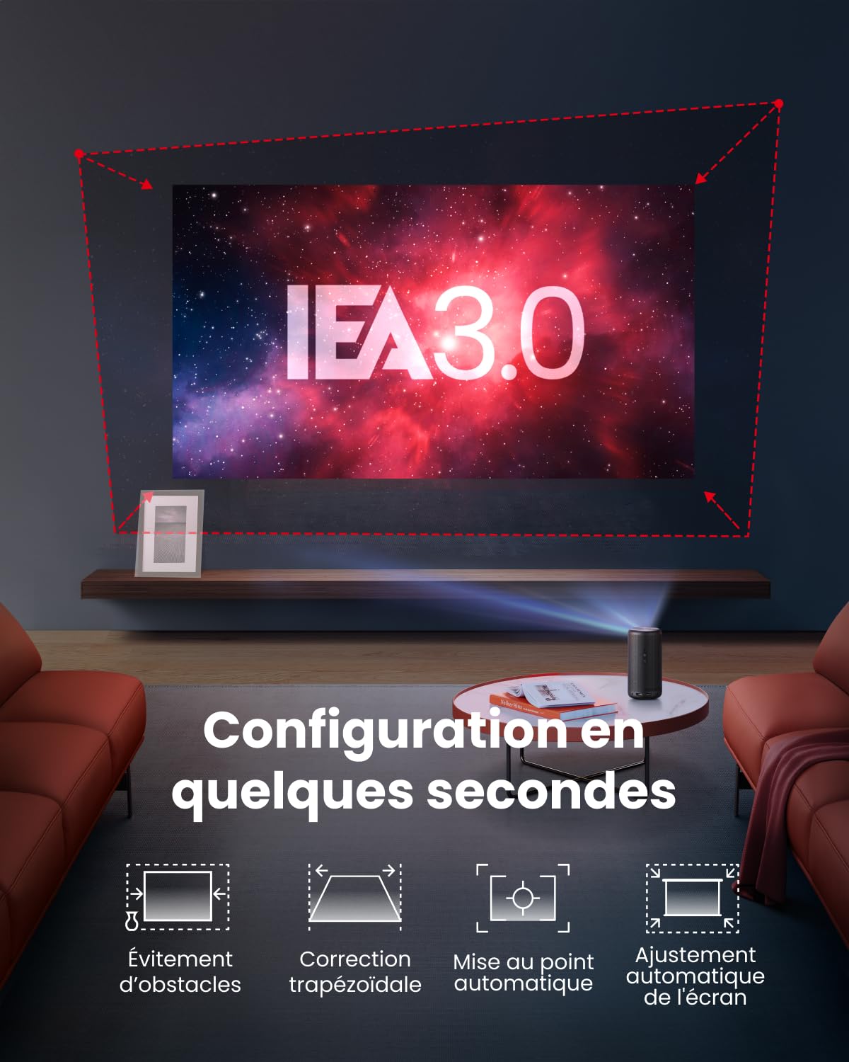 Anker Nebula Capsule 3 Vidéoprojecteur 1080p