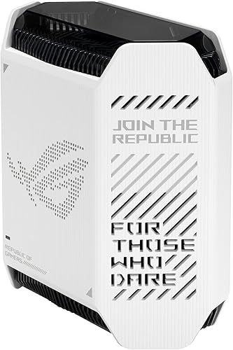 Miniatura 10 de ASUS ROG Rapture GT6 (2PK) AX10000 Tri-Band WiFi 6 Sistema de malla para juegos, cubre hasta 5,800 pies cuadrados, puerto de 2.5 Gbps, aceleración