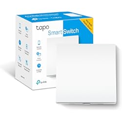Interruptores Conmutados Wifi TP-Link Tapo S210 - Interruptor de luz WiFi Inteligente, Interruptor de Persianas LED WiFi, Compatible con Alexa y Google Assistant, NO Necesita Cable Neutro, Fácil instalación, 1 Gang 1 vía