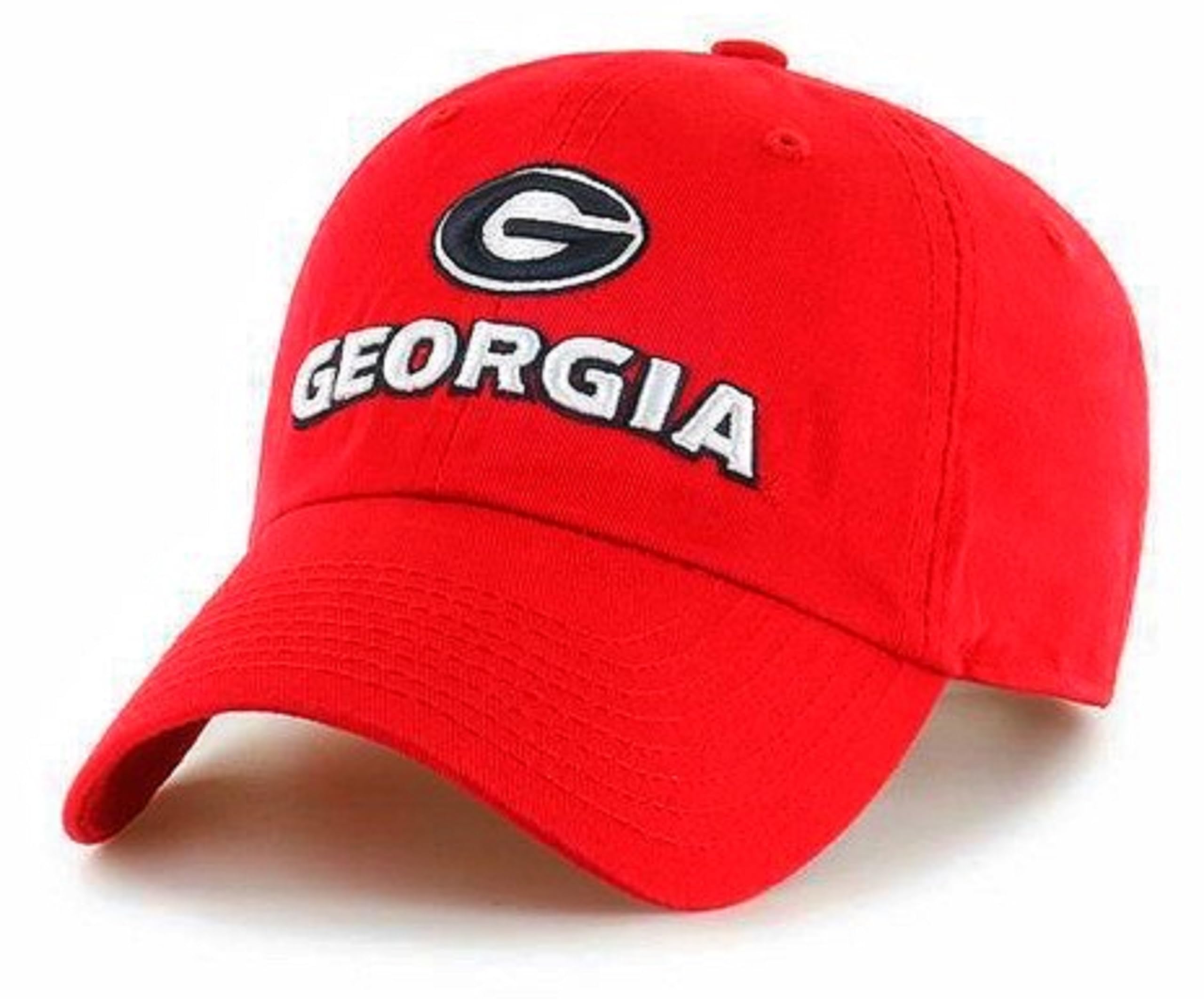 Cappello con licenza ufficiale University Georgia Classic MVP solido regolabile Bulldogs Team Logo Berretto ricamato