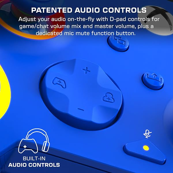 Turtle Beach Afterglow Wave Controller Blau Wired RGB Gaming Controller – Lizenziert für Xbox Series X oder S, Xbox One und Windows - 5