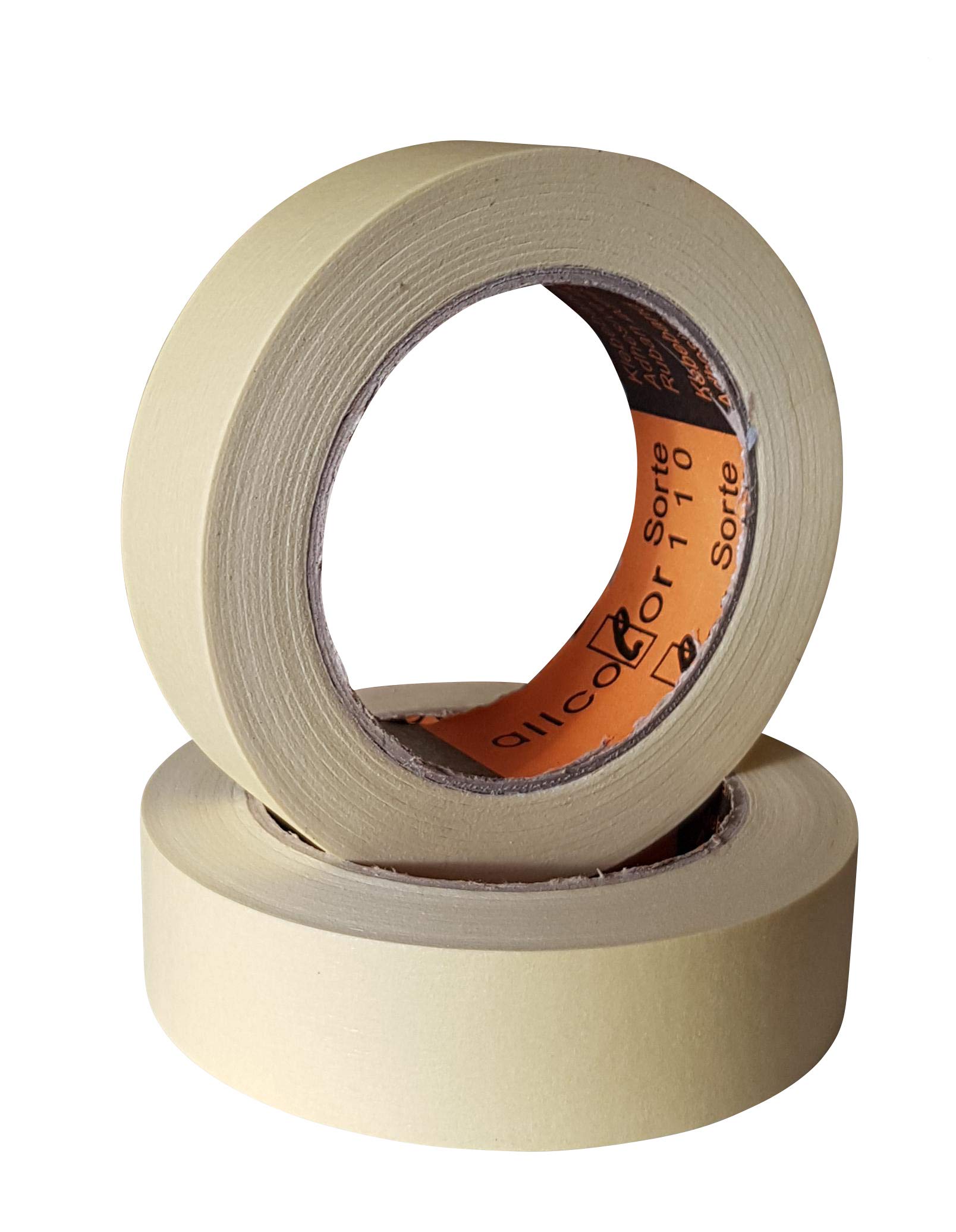 Westerwald-Shop Profi-Feinkrepp Abdeckband Lackieren Malerei 24 Rollen 38mm