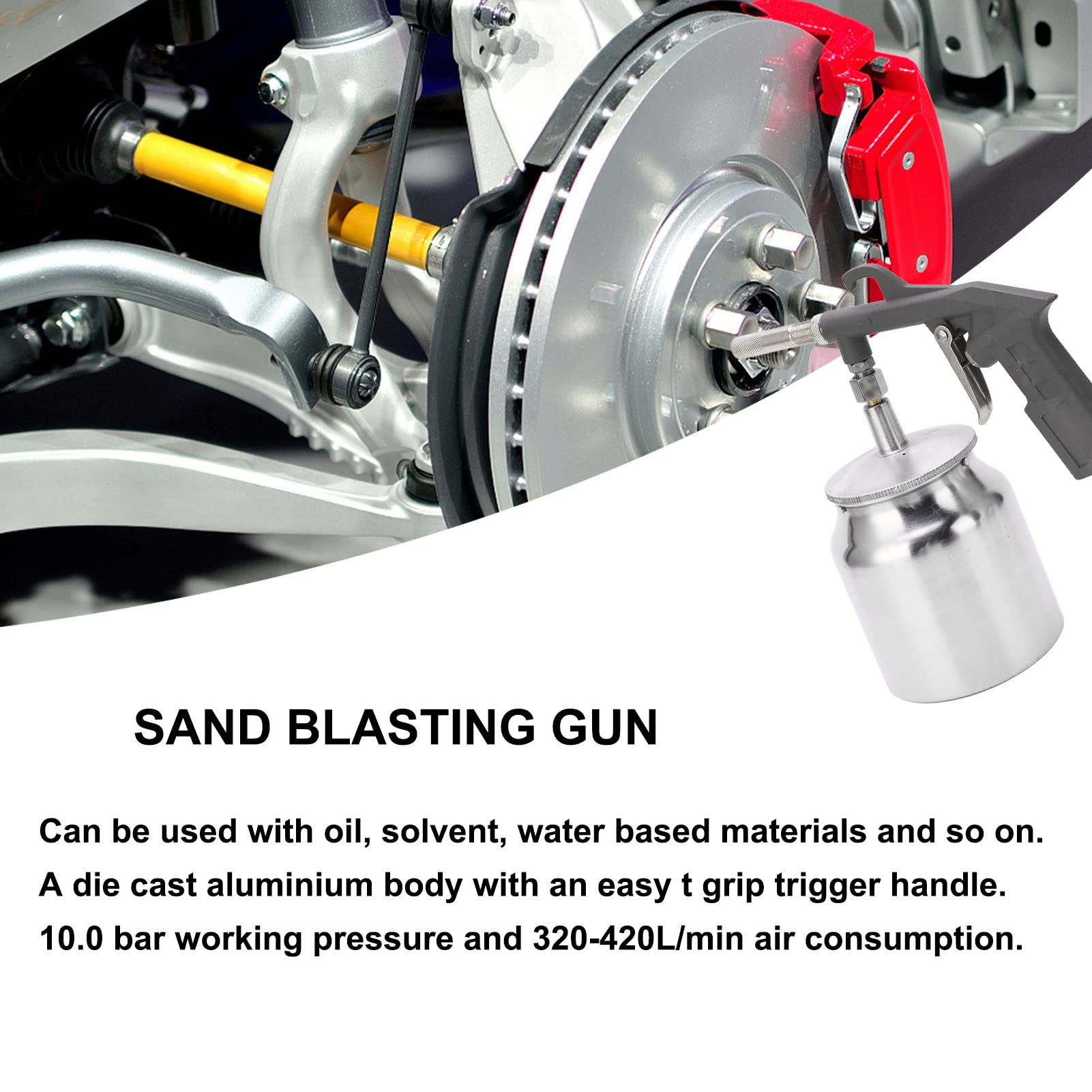 Pilipane a ir Sand Blasters, Sandblaster, Sandblasting Tool, Professional Sandblaster Spray Guns Kit, Efficient Washing and Coating Application