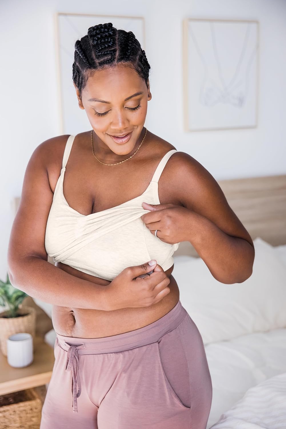 Kindred Bravely Sublime Sleep Pumping Bra Hands Free, Adjustable Pumping & Nursing Bra with EasyClip for All Breast Pumps - Image 2