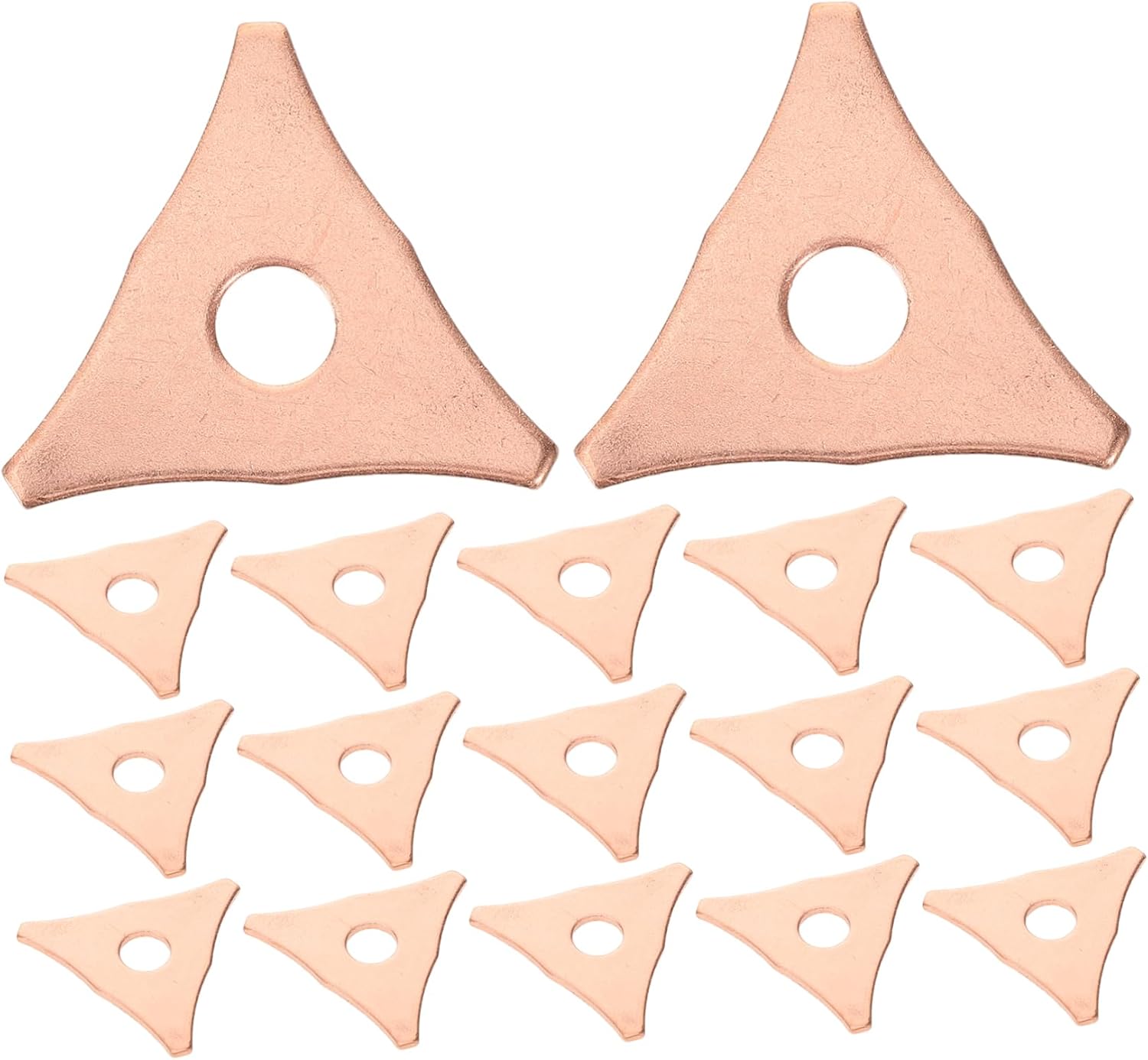 Luxshiny 100pcs Automotive Dent Pulling Rings Triangle Lifter Washers for Car Body Repair Durable Dent Puller Welders Essential Tools for Auto Body Professionals