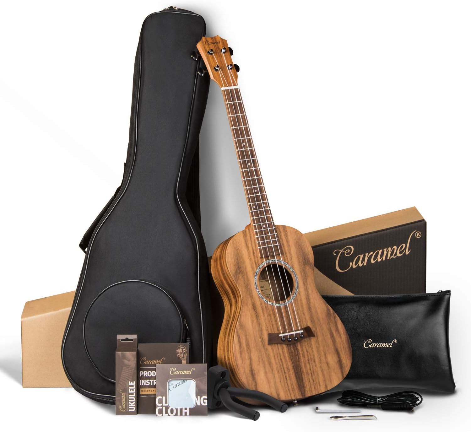 Left Handed Caramel CB207L Acacia Baritone Acoustic