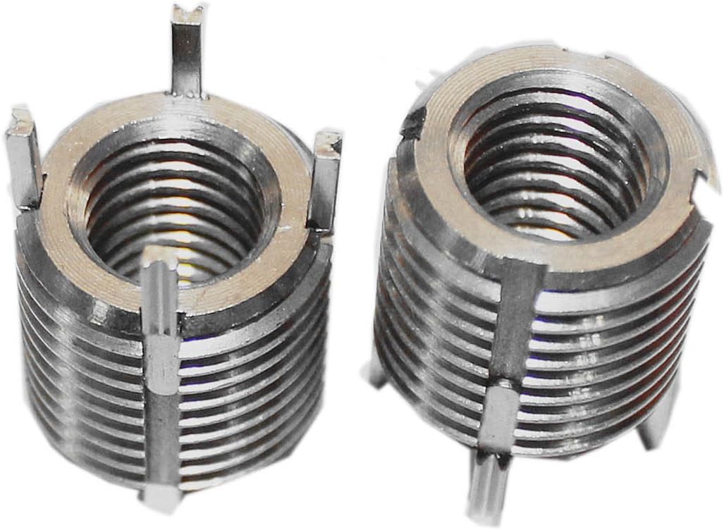 Delisert 20pcs Key Locking Screw Thread Insert Heavy Duty