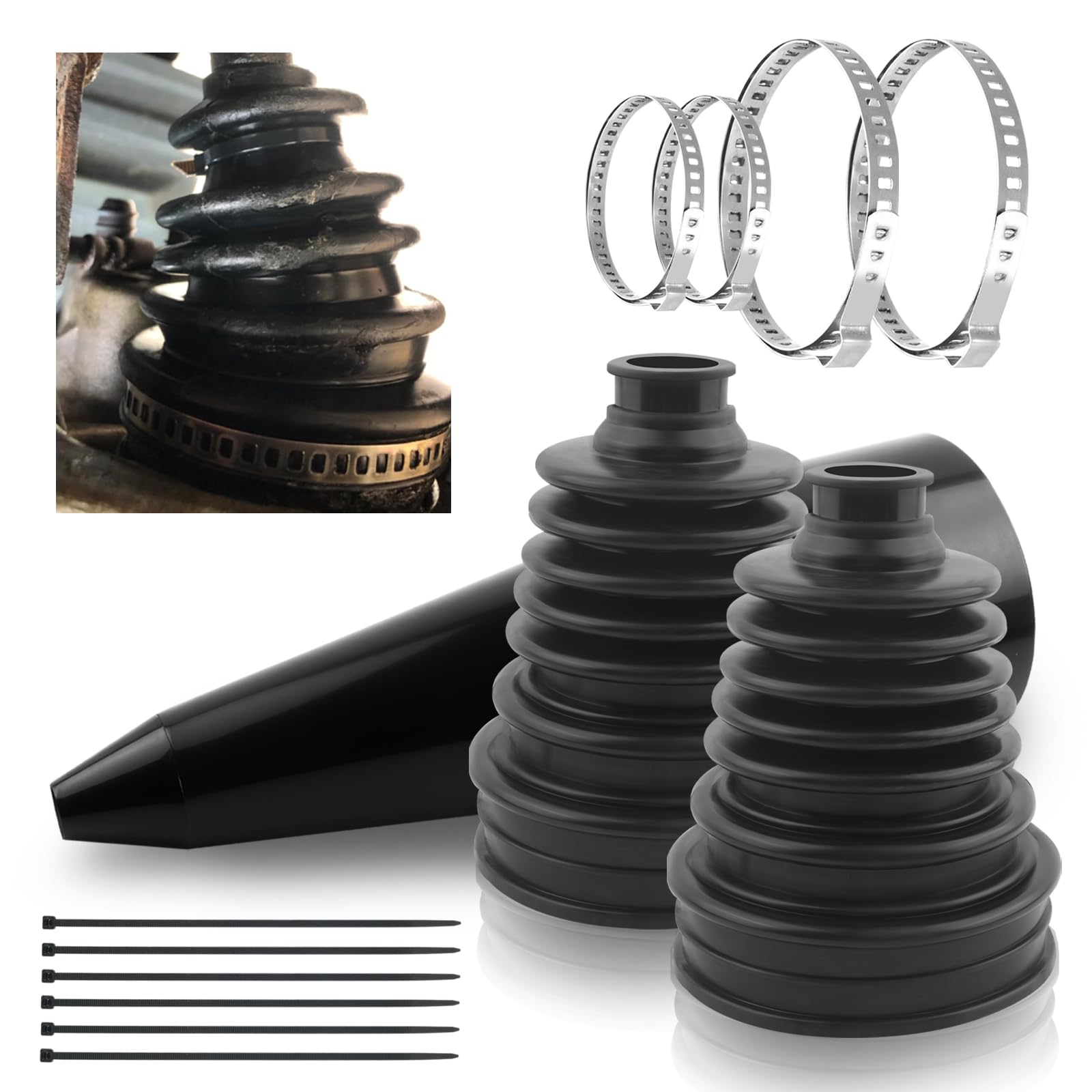 carleef 2PCS CV Boot Repair Kit