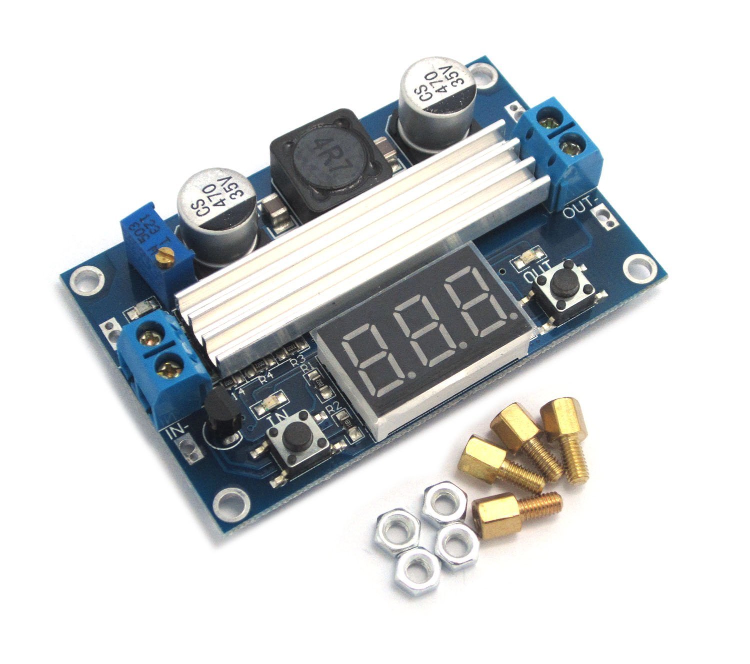 xcluma Ltc1871 Boost Module 3.5-35V 100W With Dual Display Voltmeter-image-42