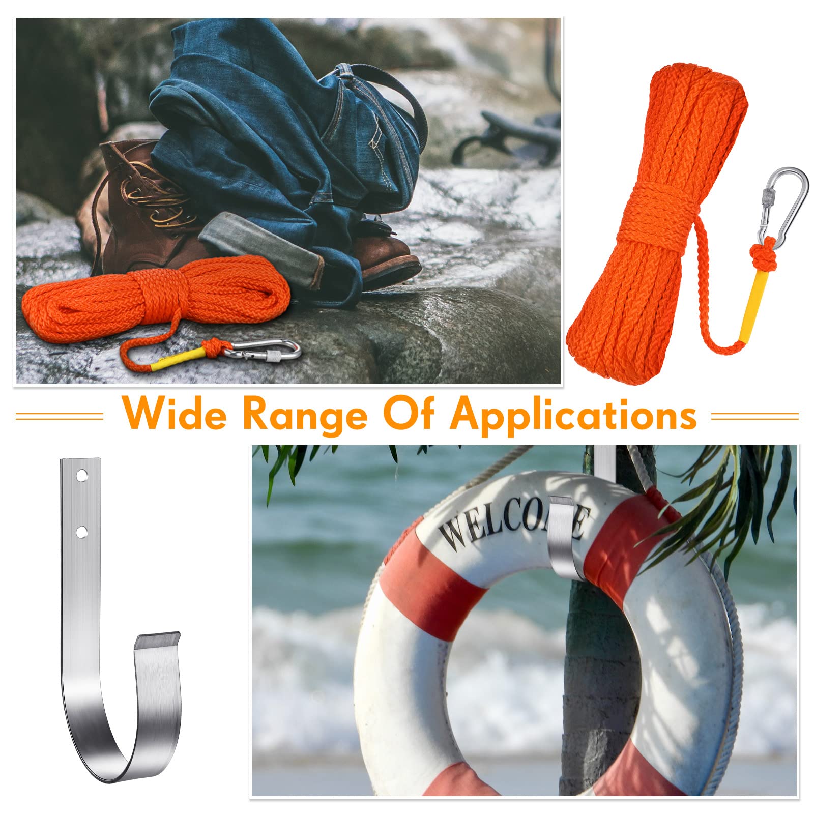 Water Tubes For Boating Shappy Water Floating Lifesaving Rope Dock ...