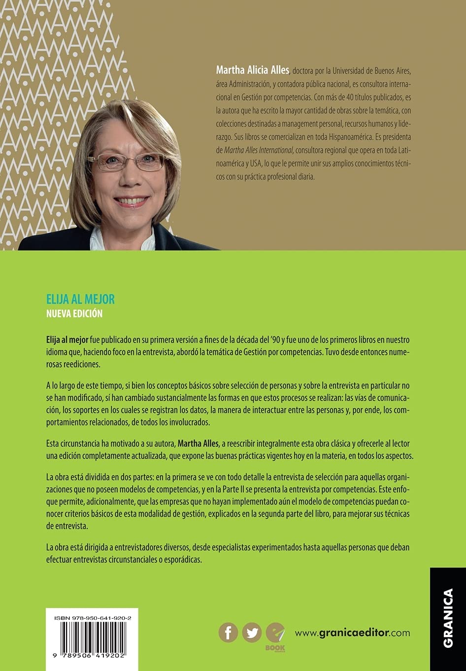 Elija al mejor (Nueva Edición): La Entrevista En Selección De Personas. La Entrevista Por Competencias. (SIN COLECCION)