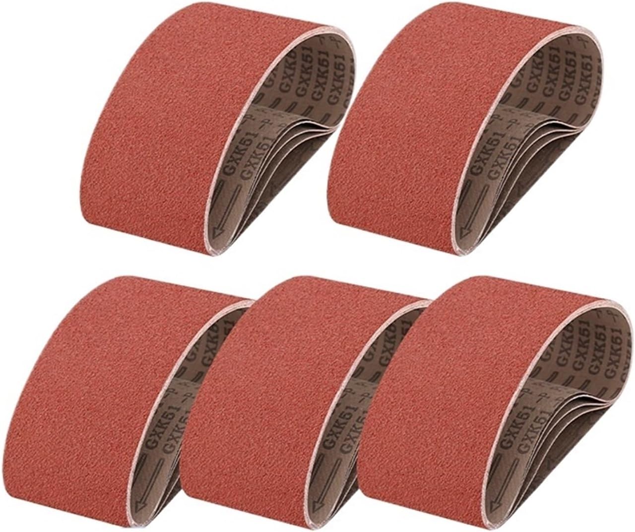 Sanding Belts 610x100mm Abrasive Belts 5pc Sanding Belt Grit 40-240 Screen Band Sander Machine Tool(60 Grit)