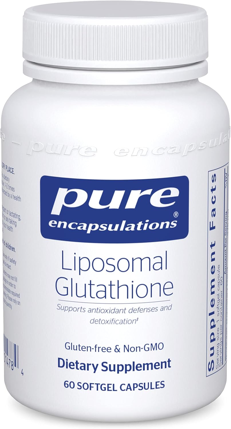 Pure Encapsulations - Liposomal Glutathione - Antioxidant, Liver Support and Detoxification* - 60 Softgel Capsules : Health & Household