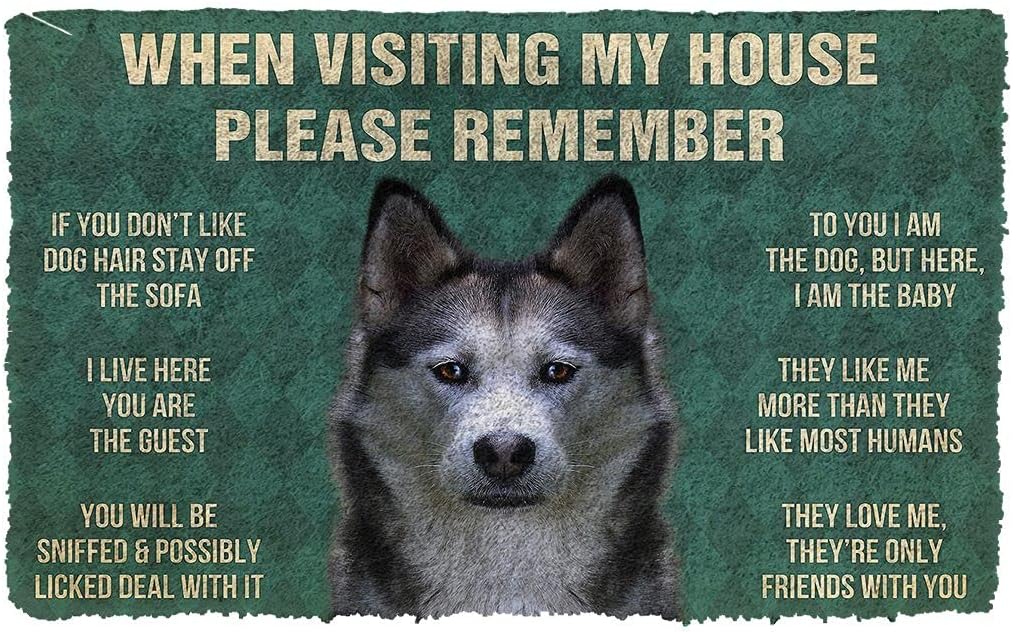 husky doormat