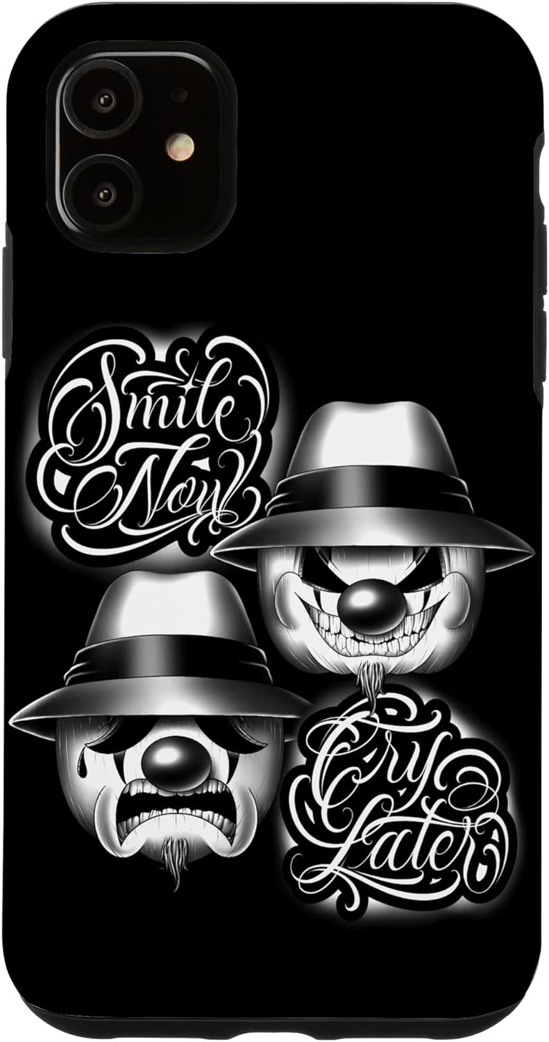 Smile Now Cry Later Chicano Case for iPhone 15