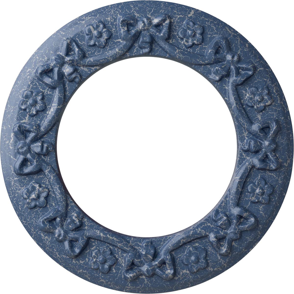 Médaillon plafond cuivre antique Cm12riacs ruban avec nœud Ekena menuiseries