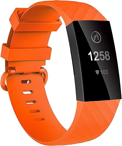 Velavior - Bandas impermeables para Fitbit Charge 3Fitbit Charge 4Charge3 SE, pulseras de repuesto para mujeres, hombres, tamaño pequeño y grande, L