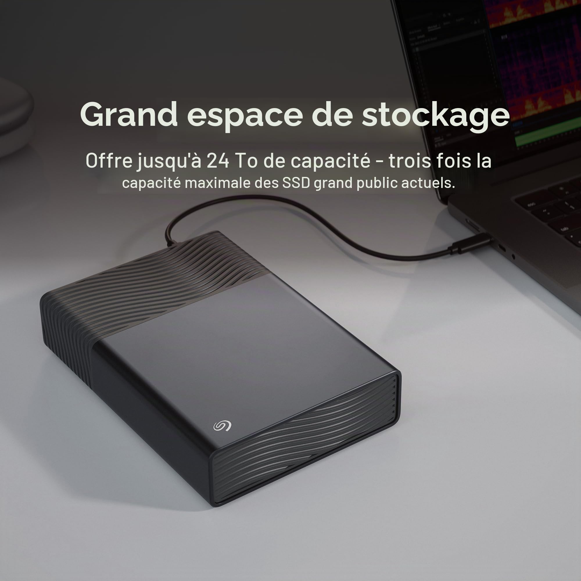 Seagate 8TB One Touch Disque Dur Bureau | USB-C (STNB8000400)
