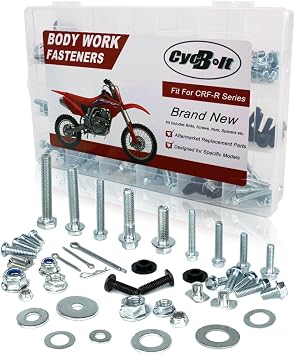 Dirt Bike Body Bolt Set Fit for CRF450R CRF250R CRF150R CRF125R