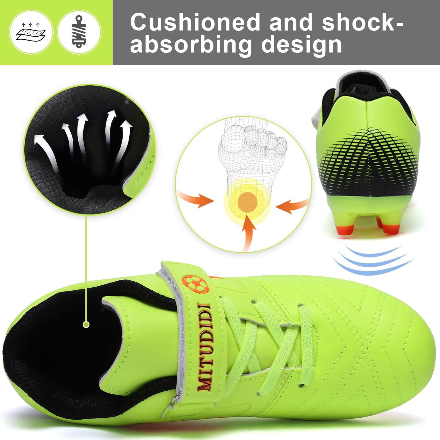 Scarpe da Calcio da Bambino Scarpe da Allenamento Bambini Teenager Scarpe da Calcio da Ragazzo Scarpe da Calcio da Uomo Scarpe da Calcio da Ragazze