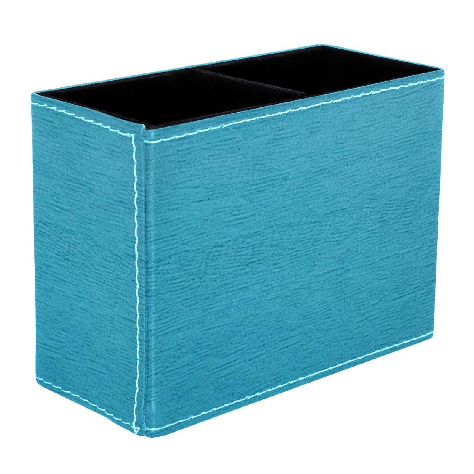 sanfly fish Blue Desktop Storage Box Pencil Holder, Stationeries and Desk Supplies Organizer for Home, Office & School