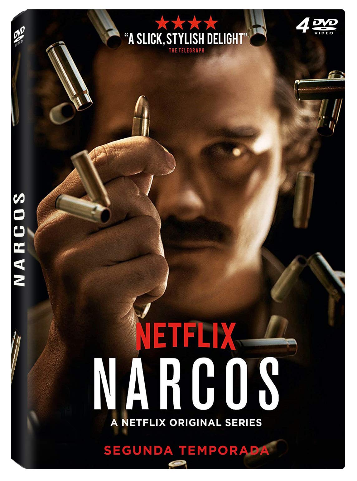 Narcos (NARCOS - DVD - TEMPORADA 2, importowane z Hiszpanii, języki o szczegółach)