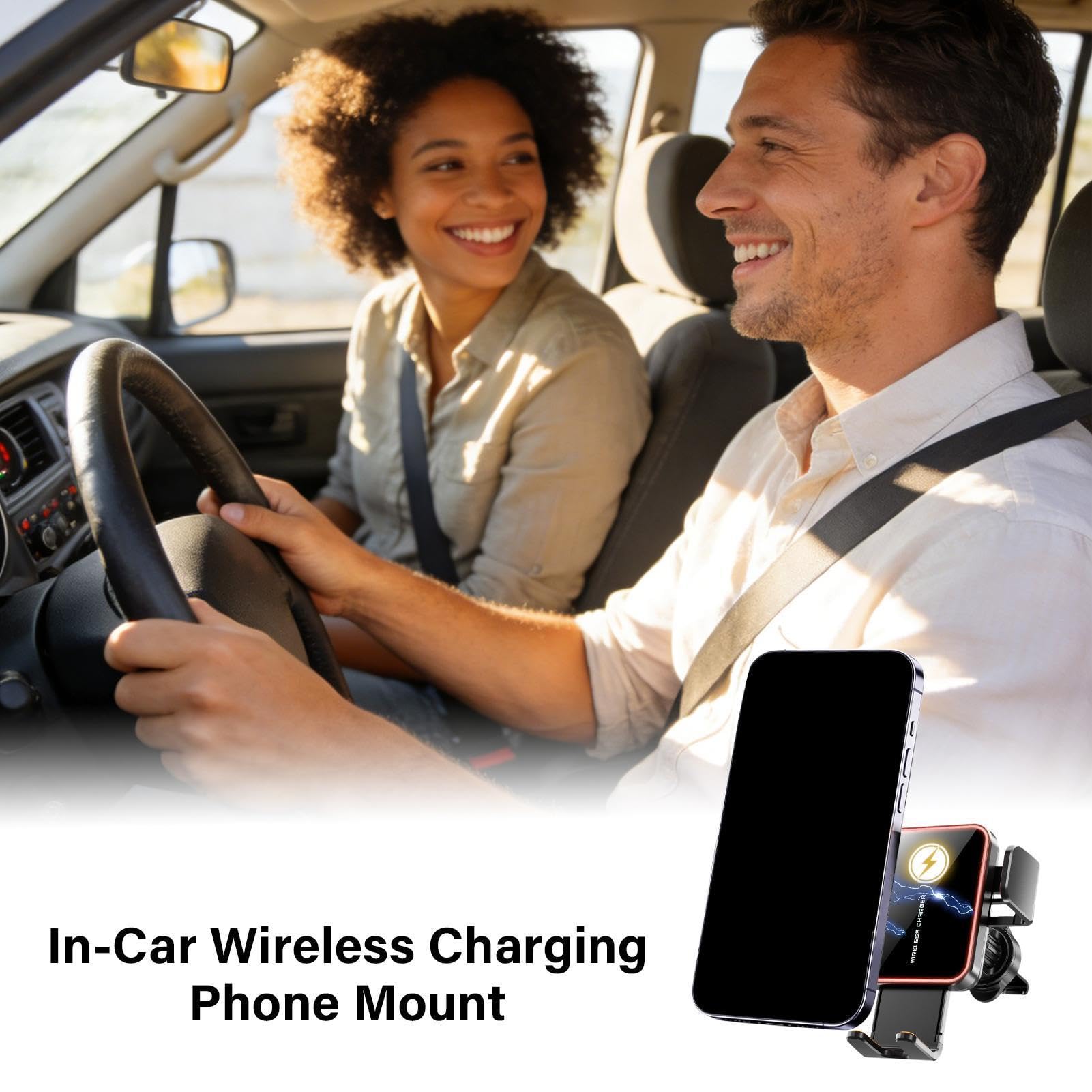 Telefonhalter Ladegerät Ladetelefonhalterung Fahrzeugnavigationshalter | Navigation - Supporto per auto per auto, SUV, berlina, brett, supporto per telefono, caricatore, caricabatterie