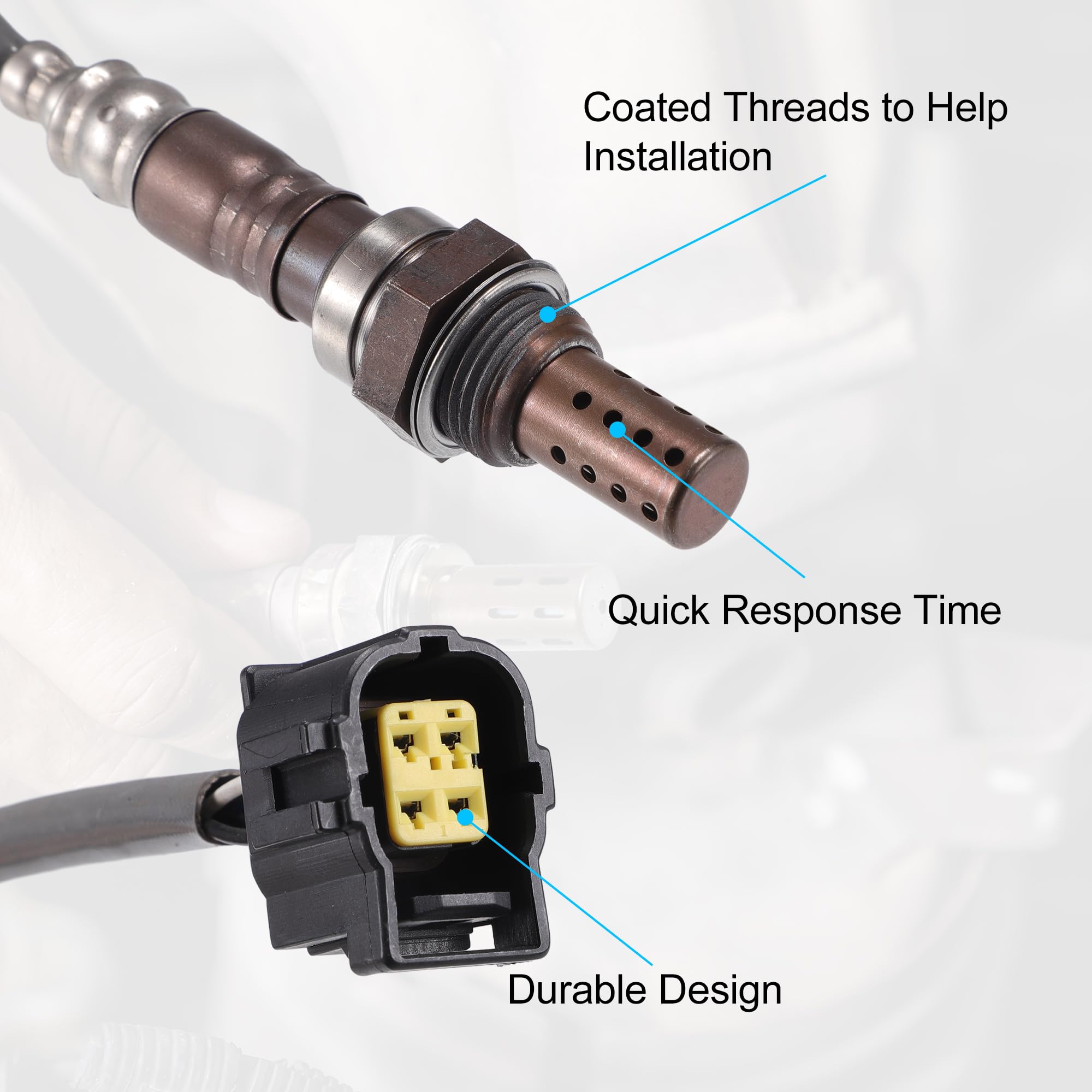 Amazon.com: X AUTOHAUX Rear Downstream Oxygen Sensor O2