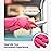 FMP Brands Cleaning Gloves - 3 Pairs Non-Slip, Waterproof Reusable Latex Dish Gloves (X-Large, Pink) For Kitchen, Bathroom & Household, Gardening