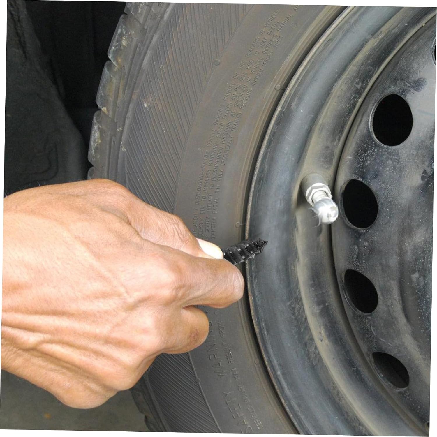 Zerodeko Soft Rubber Tire Plug Kit Flat Tire Repair Patch Kit Bike Tool Car Tyre Repair Easy to Use