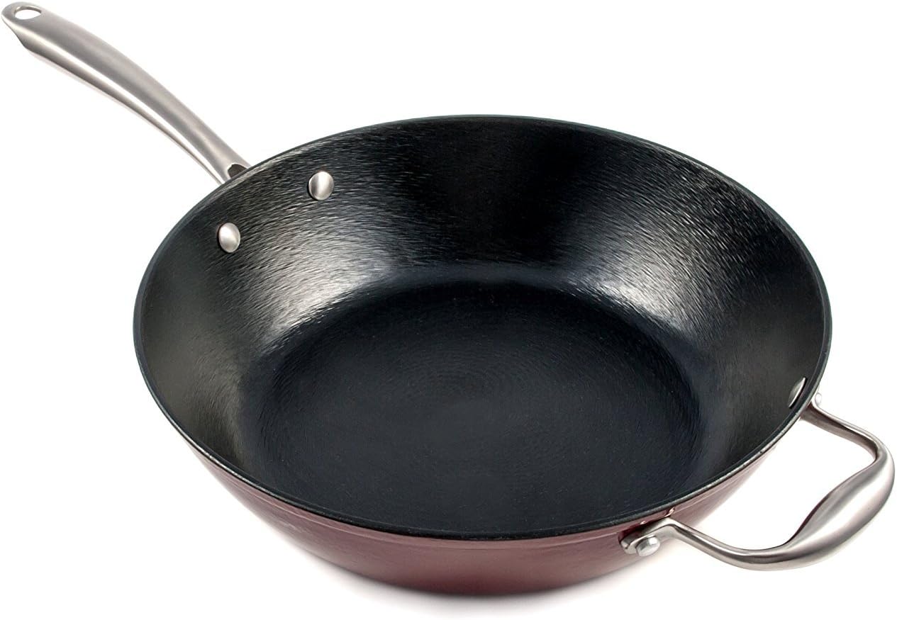 Iron Chef America Covered Skillet